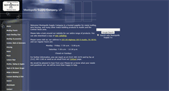 Desktop Screenshot of montopolissupply.com